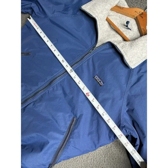 Vtg Patagonia Jacket Medium Fleece Lined Bomber Jacket Full Zip 90s USA Made - Picture 9 of 15